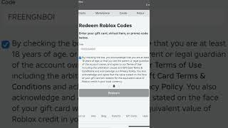 Roblox PromoCodes 2024 !! #roblox #shorts #promo #promocodes #redeemcode #shortsfeed #viral #codes