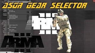 ARMA 3 Editor - ASOR Gear Selector script