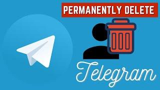 how to permanently delete a telegram account | Temporary disable your telegram account