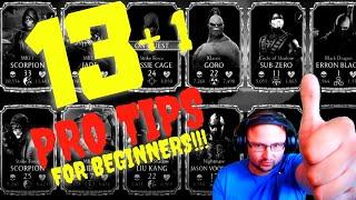 14 Pro tips for beginners in MK Mobile! Everything a beginner must know!