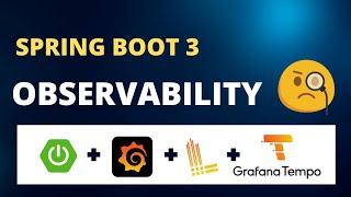 Spring Boot 3 Observability with Grafana Stack