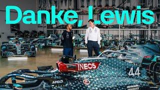 Lewis and Toto: A walk through history | Lewis’ legendary Mercedes F1 cars, with PETRONAS