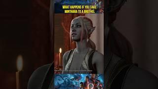 What Happens if you Take Minthara to a Brothel | Baldur's Gate 3 #shorts