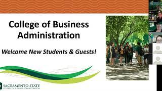 Sac State Office of Student Engagement June 2020 Orientation Session (in major)