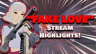 Fake Love (Fortnite Arena Highlights Montage) | Qayko Stream Highlights! | Race to Champs (Div. 8)