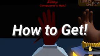 How to Get! Conquerer (Slap Battles But Bad)