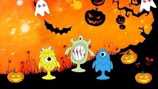 Чупа-Чупс ужастики-прилипучки против привидений /// Chupa-Chups Halloween monsters vs ghosts