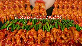 ASMR CEKER MERCON 1 KG TANPA TULANG + LALAP CABE RAWIT ENAK NYA BIKIN KALAP@official.nutriflakes