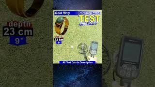 Nokta Simplex Metal detector Real Test with a Gold Ring | Field Test : Objects & Coins