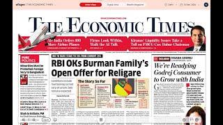 10 December 2024 - The Economics Times Newspaper Analysis