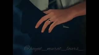 Most romantic scene ️ lips kiss  Hayat Murat status