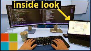 Day In The Life Of A Software Engineer @ Microsoft (First Person POV)