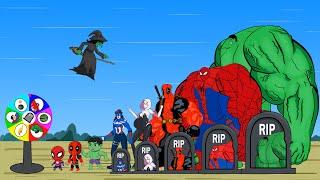 Rescue ALL SPIDER MAN Family & HULK , DEADPOOL : Returning From The Dead SECRET - FUNNY