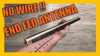 Revolutionary End-Fed Antenna: Build a Wire-Free Ham Radio Antenna with Faraday Tape!