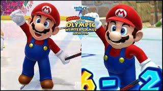 Mario & Sonic at the Sochi 2014 Olympic Winter Games - Olympic & Dream Ice Hockey (Hard)