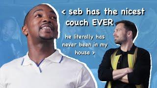 anthony mackie and his love for sebastian stan's couch