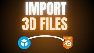 How to Import Models into Blender 4.0