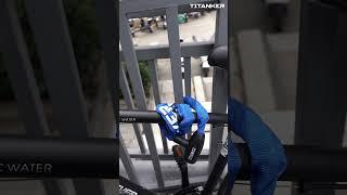 Titanker Bike Chain Lock on duty