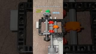 LEGO Servo Controlled Gearbox