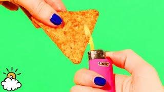 HOW TO MAKE YOUR OWN DORITOS AT HOME! (EASY)