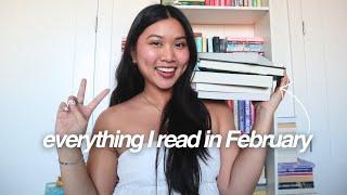 FEBRUARY READING WRAPPED: audiobooks, new releases and dark romance!