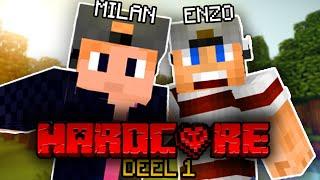 Milan & Enzo spelen Minecraft HARDCORE!