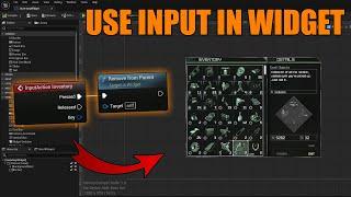 How To Use Input Keys Inside Of Widgets In Unreal Engine 5 (Tutorial)