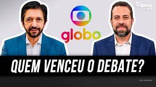 SAIBA COMO FOI O DEBATE DA GLOBO NA RETA FINAL DA DISPUTA PELA PREFEITURA DE SÃO PAULO