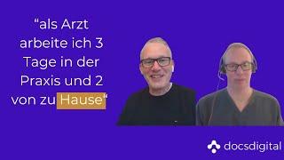 Als Arzt arbeite ich 3 Tage in der Praxis und 2 Tage von zu Hause - Hybride Arztpraxis-Lillian Care