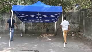 Adapt Affairs Gazebo Canopy  Tent Installation  of 3x3 m/ 10x10 ft  in Less than 2 mins