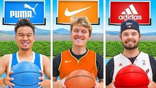 We Tested NIKE vs ADIDAS vs PUMA Basketball Gadgets!