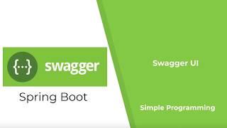 Spring Boot - with Swagger UI | Simple Programming