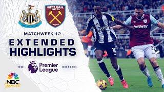 Newcastle United v. West Ham United | PREMIER LEAGUE HIGHLIGHTS | 11/25/2024 | NBC Sports