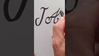 Writing of the name JAKOB- How to write JAKOB - güzel yazı yazma