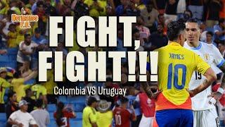 Intense Clash! Colombia vs Uruguay Ends in Chaos | Hermanos F.C.