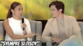 Kathryn Bernardo NADULAS NATAWAG NA TISOY si Alden Richards sa Media Day ng Hello, Love, Again