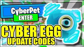 ALL NEW *CYBER EGG* UPDATE CODES! Tapping Legends Roblox