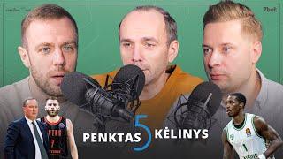 PENKTAS KĖLINYS: nuvylęs „Žalgiris“ ir Walkeris, „Ryto“ išsikapstymas bei „Wolves“ pergalių serija