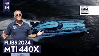 [ENG] MTI 440X High Speed Motor Boat  - Fort Lauderdale Boat Show - The Boat Show