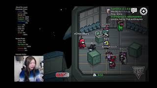 Janet (xchocobars) talks about her experience in a Public Among Us Lobby (funny)