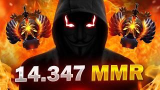 NEW WORLD RECORD !! 14.347 HIGHEST Average MMR in Dota 2 History