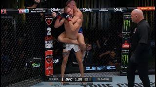 Full Fight: Jonathan Pearce vs. Pat Sabatini - UFC 12.10.2024