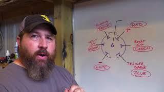 How to wire a trailer 7round plug