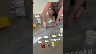 Rust-oleum Concrete Patch and Repair Quick Demo