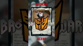 Magic Spoilers! The Brothers' War | Transformers | Prowl, Stoic Strategist #shorts