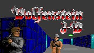 Wolfenstein 3D Walkthrough - No Commentary 1080p [PC]