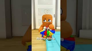 My baby brother caught us  Roblox Edit #roblox #shorts #robloxedit