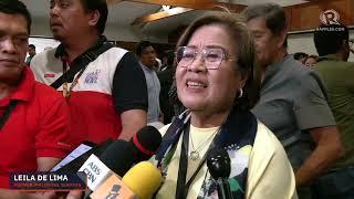 De Lima comments on congressional hearings on budget, POGOs