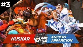 ROSH PIT BATTLE #3 | ANCIENT APPARITION vs HUSKAR | DOTA VERSUS RAP BATTLE