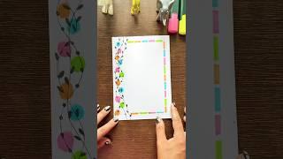 Border design for school projects Project work design #viral#youtubeshorts #Shorts